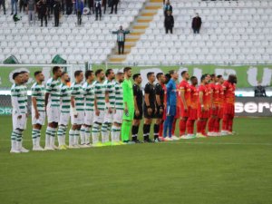 Süper Lig: Konyaspor: 2 - Kayserispor: 0 (İ̇lk Yarı)