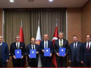 Ebyü İle Kırgızistan Türkiye Manas Üniversitesi Arasında Protokol İmzalandı