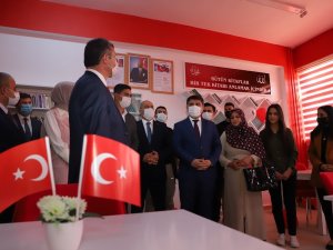 Cizre’de Şehit Korucu Mehmet Sait Coşkun Kütüphanesi Açıldı