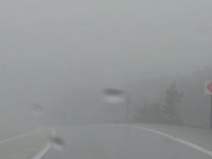 Tekirdağ’da Sis Görüş Mesafesini 5 Metreye Düşürdü