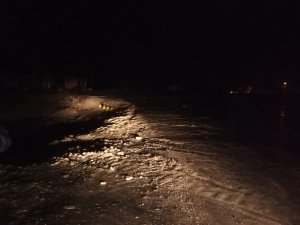 Türkeli’de Sağanak Yağış Nedeniyle Geçici Köprü Ulaşıma Kapatıldı