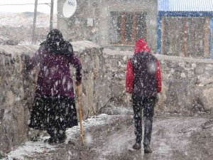 Ardahan’da Kar Yağışı Etkili Oldu