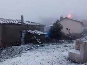 Tokat’ta Yüksek Kesimler Beyaz Örtü İle Kaplandı