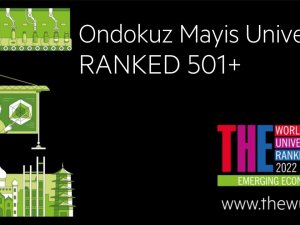 OMÜ, ’The Gelişmekte Olan Ekonomiler Üniversite Sıralaması’nda