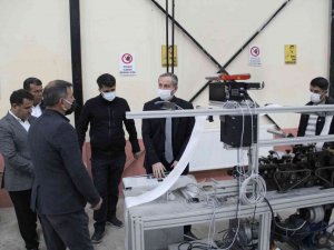 Ağrı Milli Eğitim Müdürü Kökrek, Lisede Üretilen Çalışmaları İnceledi