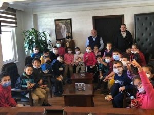 Başkan Kılıç Öğrencilerdi Ağırladı