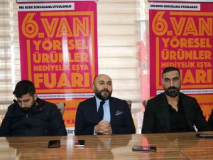 Van’da ’6.yöresel Ürünler Ve Hediyelik Eşya Fuarı’ Tanıtım Toplantısı