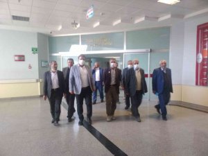 Ak Parti’li Sabırlı’dan Hasta Ziyareti