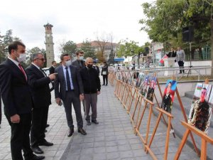Sungurlu’da Azerbaycanlı Şehit Askerler Sergisi Açıldı