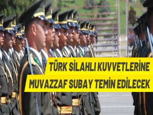 TSK, Muvazzaf Subay alımı yapacak