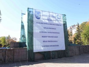 Kızılay Güven Anıtı’nın Restorasyonu İçin Düğmeye Basıldı