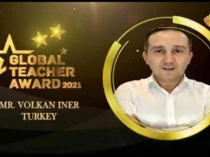 Manisalı Öğretmen ‘Küresel Öğretmen’ Ödülünü Aldı
