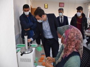 Kaymakam Mete, Çatom’da Kursiyerlerle Bir Araya Geldi