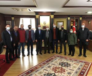 DEVA Partisi'nden Rize Belediye Başkanı Rahmi Metin’e Ziyaret