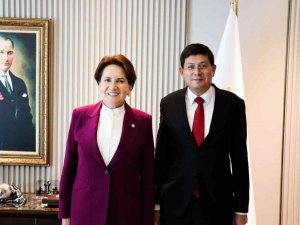 Başkan Özcan Akşener İle Görüştü