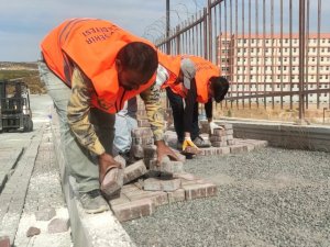Şanlıurfa’da Parke Çalışmaları Sürüyor