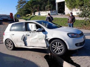 Samsun’da Trafik Kazası: 1 Yaralı