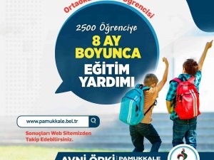 Pamukkale Belediyesi Eğitim Yardımı Sonuçları Açıklandı