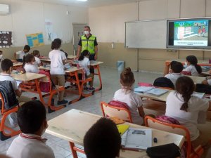 Jandarmadan Öğrencilere Trafik Eğitimi