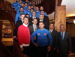 Karate Milli Takımına Düzce Protokolünden Ziyaret