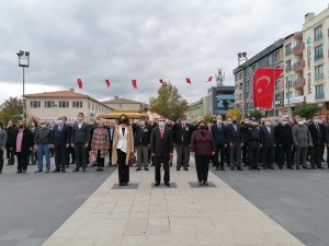 Çan’da, 29 Ekim Cumhuriyet Bayramı Çelenk Töreni
