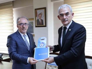 Orman Genel Müdürü Karacabey, Rektör Uzun’u Ziyaret Etti