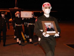 Şehit Harun Çalışkan’ın Naaşı Samsun’a Getirildi