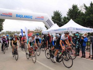 Beykoz’da Sporcular "Cumhuriyet Kupası Kriteryum Yarışı" İçin Pedal Çevirdi