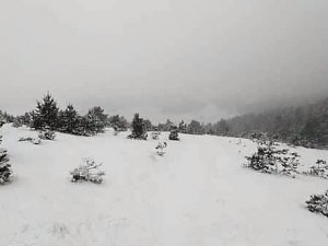 Tokat’ta Yaylalar Beyaz Örtü İle Kaplandı