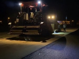 Erzincan Merkezde Asfalt Çalışmaları Devam Ediyor