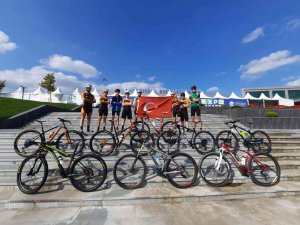 Eskişehirli Sporcular Dağ Bisikleti Türkiye Şampiyonası’nda Ter Döktü