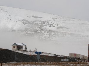 Bayburt’un Yüksek Kesimlerinde Kar Yağışı Sürecek