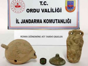 Ordu’da Roma Dönemine Ait Eserler Ele Geçirildi