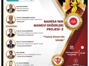 Manisa Müftülüğü’nden Yunus Emre’nin İzinde Programı