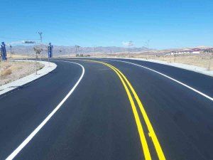 Malatya’da Yol İşaretleme Çalışmalarına Devam Ediyor