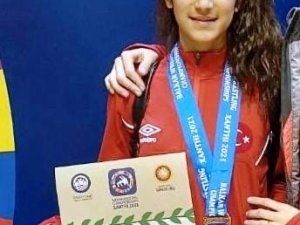 Ağrılı Güreşçi Birgül Şimşek Balkan Şampiyonu Oldu