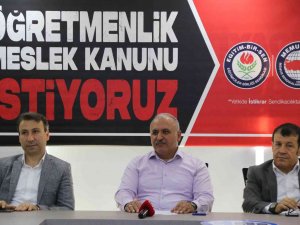 Eğitim Bir Sen Antalya Şube Başkanı Miran: “Öğretmenlik Meslek Kanunu Beklentileri Karşılayacak Şekilde Çıkarılmalıdır”