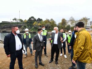 Proje Çalışmalarını Yerinde İnceledi