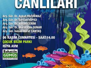 Çocuk Bilim Parkında Su Ve Su Altı Canlıları Bilim Etkinliği