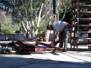 Kemer’deki Beton Fabrikasının Yapımında Sona Gelindi