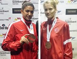 Taekwondo Grand Prıx'te 2 Bronz Madalya