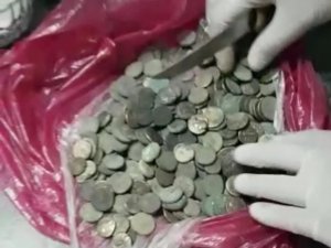 Samsun’da Jandarma 265 Adet Sikke Ele Geçirdi