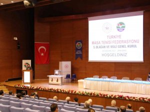 Masa Tenisi Federasyonu’nun Yeni Başkanı Oktay Çimen Oldu