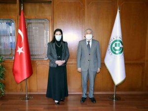 Yürekli, 5 Ocak Çalışmalarını Rektör Tuncel’e Anlattı