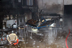 Sakarya Üniversitesi’nde yangın