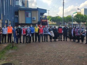 Gerçeği Aratmayan Yangın Tatbikatı Oldu