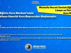 Kartal Belediyesi’nden Lise Ve Üniversiteye Ücretsiz Hazırlık Kursu