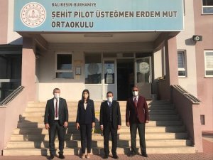 Kaymakam Memiş, Okulda Öğretmenlerle Toplantı Yaptı