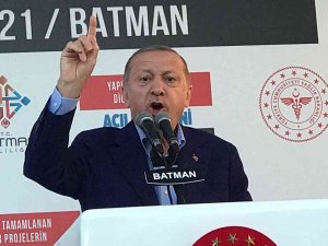 Erdoğan: “Türkiye Düşmanlarının Ülkemizdeki Piyonları Pkk, Fetö’cülere Posta Koydukça Daha Da Kuduruyorlar”