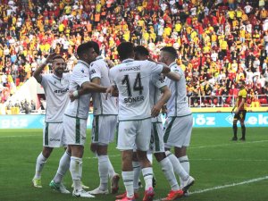 Spor Toto Süper Lig: Göztepe: 0 - Konyaspor: 1 (İ̇lk Yarı)